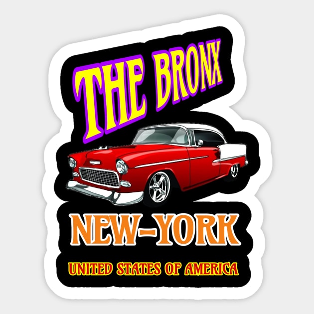 THE BRONX NEW YORK UNITED STATES OF AMERICA Sticker by HandMadingGift